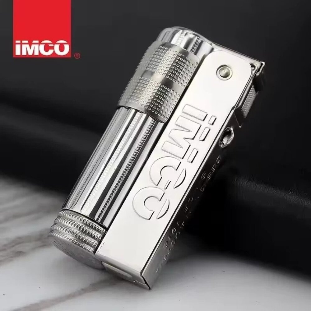 Austrian IMCO Aiku 6700 Metal Lighter Trench Nostalgic Retro Old-fashioned New